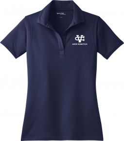 Sport-Tek Ladies Sport-Wick Polo, Robotics, Navy